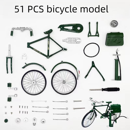 51 PCS Bicycle Model