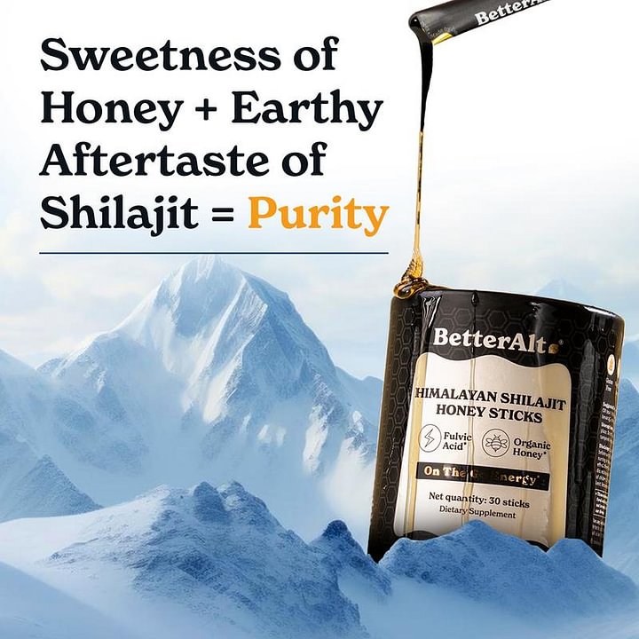 Pure Himalayan Shilajit Sticks with Organic Honey, Saffron | Easy to Consume Shilajit| 30 Sticks for Energy Boost & Immune Support, 85+ Trace Minerals, 75%+ Fulvic Acid